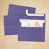 LUXPAPER A7 Invitation Envelopes for 5 x 7 Cards in 80 lb. Wisteria, Printable Envelopes, 50 Pack