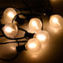 SUNSGNE 25 Pack G40 LED Replacement Light Bulbs - E12 Shatterproof Globe Frosted Bulbs for Indoor Outdoor