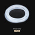 20ft Clear Silicone Tubing, 1/4" ID x 5/16" OD 6mm x 8mm Pure Industrial Plastic Hoses for Pump