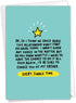 NobleWorks Funny Father's Day Card for Dad, Pa, Pop, Stepfather with Envelope - Humor Greeting Card