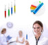 MultiColor Macaron Syringe Pens, Writes in Black Ink, Party Favors, Office Supplies (12 Color, 24 Pieces)