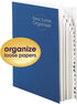 Smead Desk File/Sorter, Alphabetic (A-Z), 20 Dividers, Letter Size, Dark Blue (89282) by SMEAD
