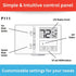 Lux Pro P111 Non-Programmable Thermostat; 1 Heat, 1 Cool; Batteries Included