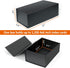 4X6 4 6 Inches, 1200 1 Pack, tutata Index Card Holder, Index Card Storage Box x Fits Flash Cards - Black