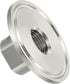 1.5 Inch 3/8" 304 50.5mm PATIKIL TC Tri Clamps Adaptor, Tri-Clover Fittings to NPT Female Sanitary Thread Adaptor