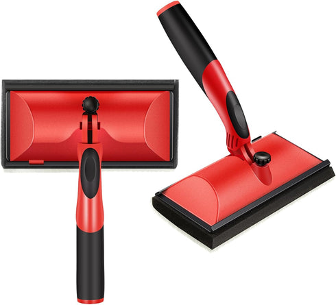 2 Pcs Stain Pad Applicator Paint with Handle for Extension to Apply Stains, Paints, and Sealers (7 Inch)