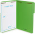 Blue Summit Supplies Green File Folders with Fasteners, Legal Size, 50 Pack, Durable 2 Prongs, 1/3 Cut Tabs