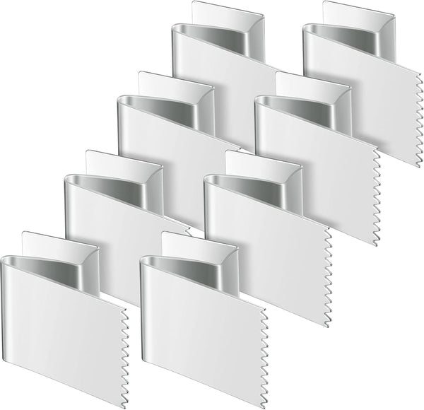 Dunzy Universal Hurricane Shutters for Windows Exterior, Window Clips, Hurricane Clips for