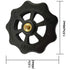 3Dman 4PCS 40mm Hand Twist Leveling Nut + 4PCS Hot Bed Spring Compression + 4PCS M4X40mm Screws for 3D Printers