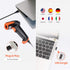 Tera Pro Wireless 2D QR Barcode Scanner, 3 in 1 Bluetooth & USB Wired Connection, Model HW0002-O
