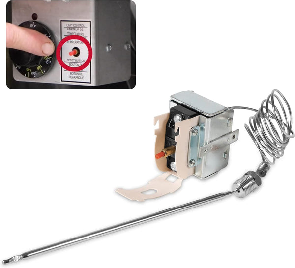 PP10084 High Limit Switch for Pitco Frying Equipment, Use for Electric or Gas Fryers, LCH Hi-Limit 450 °F
