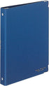 Kokuyo Color Palette Metal Round Ring Binder, A5-S, 20 Holes, Navy Blue, Japan Import (RU-105-2)