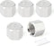 TAISHER 10PCS 304 Stainless Steel Cap Pipe Plug Socket Fitting, 3/8" NPT Female