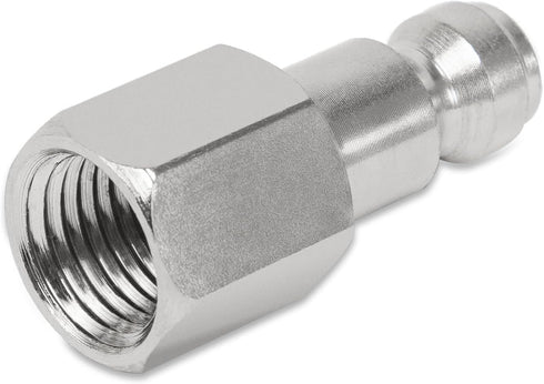 Automotive T-Style Air Plug, 1/4" NPT Female Pneumatic Plugs, Air Compressor Accessories Fittings(20-PACK)
