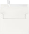 LUXPaper A7 Invitation Envelopes | 5 1/4" x 7 1/4" | Natural White | 80lb. Text | 100% Cotton | 50 Qty | Peel & Press