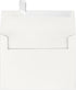 LUXPaper A7 Invitation Envelopes | 5 1/4" x 7 1/4" | Natural White | 80lb. Text | 100% Cotton | 50 Qty | Peel & Press