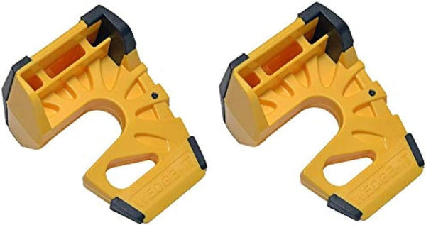 Wedge-It - The Ultimate Door Stop - Yellow - TWO PACK