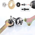 Mesee 6 in 1 Electric Drill Conversion Angle Grinder Adapter Kit, 6mm & 10mm Arbor Mandrel with Spanner