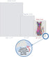 The Best Card Company 20 Assorted Blank Notecards Bulk Box Set - 4 x 5.12 Inch with Envelopes