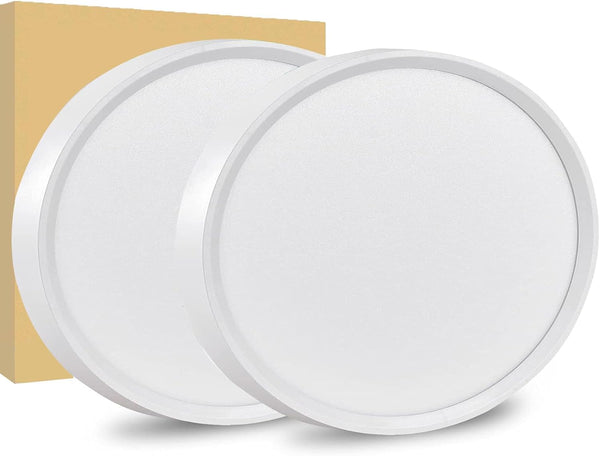 Generic 12Inch LED Flush Mount Ceiling Light, 24W 4000K, Dimmable Low Profile Ceiling