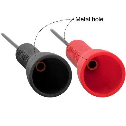 ANCIRS 2mm Needle Test Probes, 600V/10A Non-Destructive Multimeter Test for Fluke Leads tl71 tl75