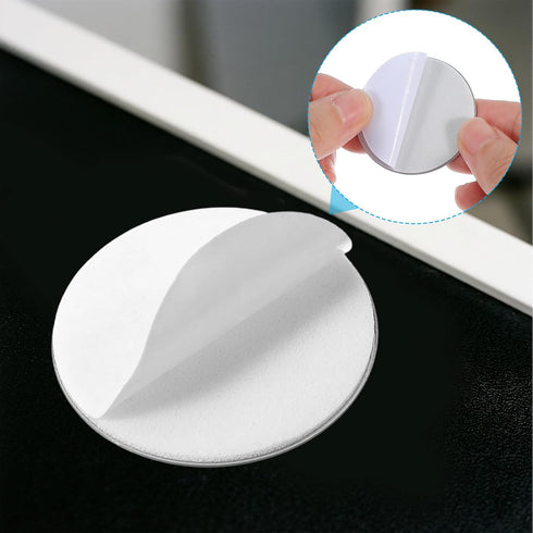 Larrel 8PCS Under Cabinet Lights Magnetic Sticky Strip, Replacement Metal Magnetic Strips with Adhesive Backing