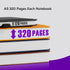 Lined Journal Notebook, 320 Pages Leather Hardcover Thick A5 College Ruled Classic with Pen Loop, for Writing Women Men
