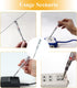 Fielect Voltage Tester Screwdriver Pen, 70-250V Voltage Detector with Neon Light Circuit Tester, 1 Pcs