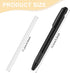 Round 3.8 mm Pen Style Eraser with Refill, Mechanical Retractable Eraser for Artists and Students (4 Packs)