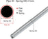 MECCANIXITY Spring Tube Bender OD 6.5mm/0.26" Steel Pipe, 2500mm Long for 3/8" Copper Pipe in Home Renovations