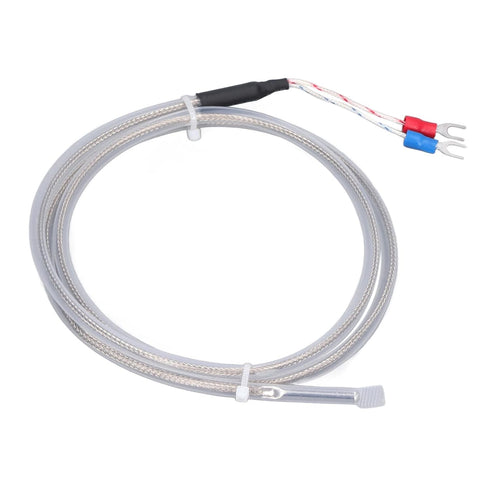 K Thermocouple, PTFE Thermocouple 1 Meter K Temperature Transducer Probe, Industrial Temperature Sensors