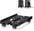 Hmfmdy PC Stand, Mobile CPU Stand for Floor, Adjustable CPU Rolling Stand, Under