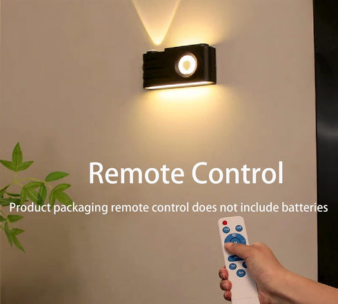 4000mAh Cameras Human Sensor Wall Light - Magnetic Stair Lights, Rechargeable Wall Sconces with Battery, LED Wall Lamp