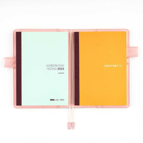 Hobonichi Notebook 2023 Accessories, A6 Grid Notebook, 240 Pages, 0.1 inch (3.7 mm)