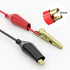 Goupchn Alligator Clips to Breadboard, Male Jumper Wires for Electrical Testing, Soft Flexible Silicone Test Leads