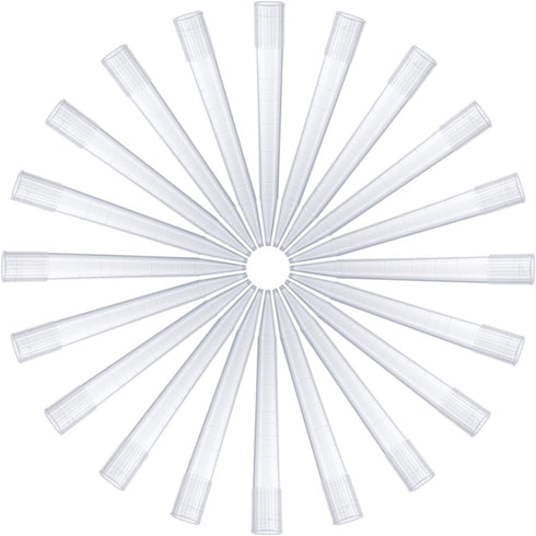 FOUR E'S SCIENTIFIC 5mL Pipette Tips - Transparent Liquid Micropipette Tips 100pcs, Autoclavable