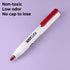 Carrotez Retractable Dry Erase Markers - Low Odor Whiteboard Markers, Bullet Tip, Thin Barrel, 12 Count, Red