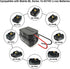 Power Wheels Adapter for Bosch/Makita 18V 14.4V Battery Power Mount Connector with 12 AWG Wires