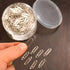 Silver Medium Paper Clips, 750 Pack, 1.3 Inch (33 mm), Suitable for Office, School, Daily Use, DIY Projects