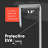 Over-The-Door Mirror Hanger, Adjustable 14.5-inch Set with Protective Lining, Perfect Height & Fit for Mirrors