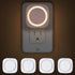 Warm Night Lights Plug into Wall, 4 Packs Dimmable Night Light with