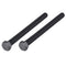 2Pcs Hex Bolts (M14-2x160mm), 8.8 Grade Carbon Steel Fully Threaded Black Oxide Hex Head Screw Bolt