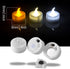 Flicker,100 Pack AGPTEK Tea Lights with Flickering Flameless LED Candles Battery Operated Tealight Candles Long Lasting