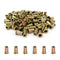 100PCS Rivet Nuts, M3 Carbon Steel Metric Rivet Nut Assortment Kit, Flat Head Threaded Insert Nutserts for Automotive,