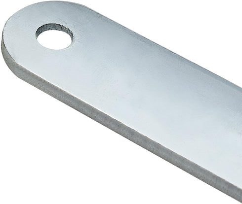 uxcell Repair Plate, 76mmx12mm Flat Fixing Mending Corner Brace Bracket Connector, Pack of 10