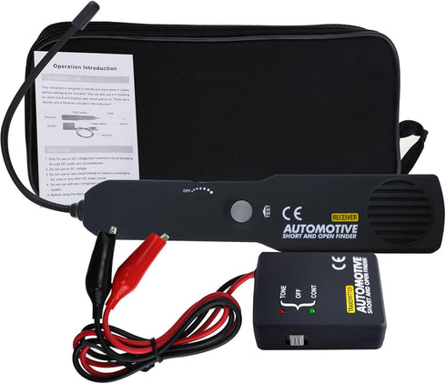 6-42V Automotive Circuit Tester, Car Repair Cable Circuit Wire Tracers Analyzer Short Open Finder Fault Tester