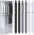 Gel Pens, 0.5MM Black Gel Ink Fine Point Smooth Writing Pens, College Essentials for Journaling Note Taking