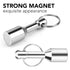 TRYMAG 10 Pack Keychain Magnets, Neodymium Pocket Keychain with Strong Magnetic for Testing Jewelry