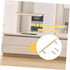 Ipetboom Brass Minimalist Cabinet Pulls Spacing Solid Drawer Handles for Wardrobes Cabinets Bedside Tables Kitchen