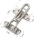 WellMade 4 Pack,Door Swing Bar Door Lock Latch Security Latch for Kids Safety and Home Security, Reinforcement Door